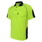 Hi Vis Semicircle Piping Polo