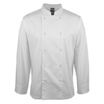 Long Sleeve Snap Button Chefs Jacket