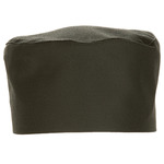 Coloured Chef Beanie - Black