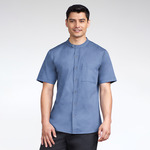 Mens Salsa Short Sleeve Chef Shirt
