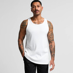 Mens Organic Rib Singlet